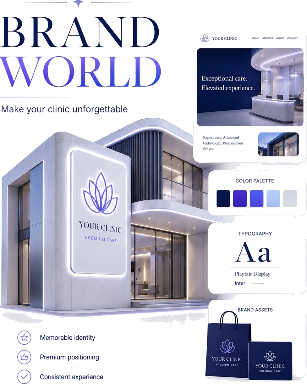 Branding that makes a clinic unforgettable